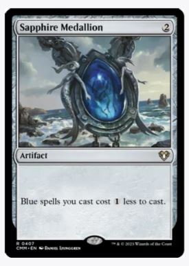 Sapphire Medallion - Commander Masters - #0407 - Sweets and Geeks