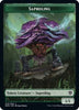 Saproling // Badger Double-Sided Token - Dominaria United