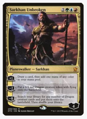 Sarkhan Unbroken - Dragons of Tarkir - #230/264 - Sweets and Geeks