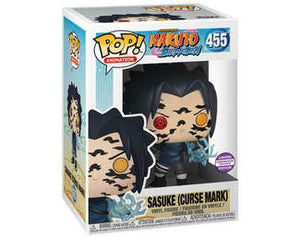 Funko Pop! Naruto Shippuden - Sasuke (Curse Mark) (Convention Exclusive) #455 - Sweets and Geeks