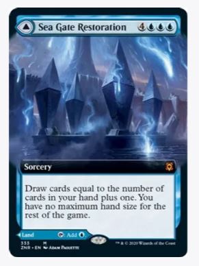 Sea Gate Restoration (Extended Art) - Zendikar Rising - #333 - Sweets and Geeks