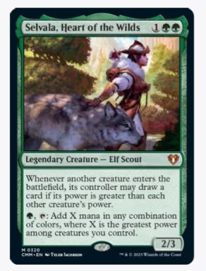 Selvala, Heart of the Wilds - Commander Masters - #0320 - Sweets and Geeks