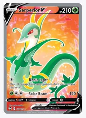 Serperior V (Full Art) SWSH12: Silver Tempest # 170/195 - Sweets and Geeks