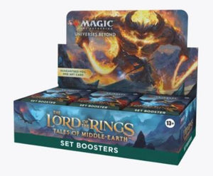 Universes Beyond: The Lord of the Rings: Tales of Middle-earth - Set Booster Box (Pre-Sell 6-16-23) - Sweets and Geeks