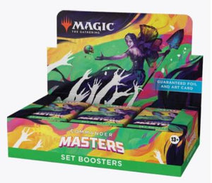 Commander Masters - Set Booster Box (Pre-Sell 8-4-23) - Sweets and Geeks