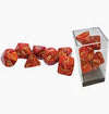 Scarab Mega-hedral Scarlet/Gold 7 Die Set
