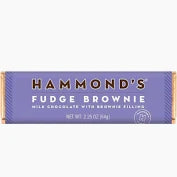 Hammond's Fudge Brownie Bars - Milk 2.25oz - Sweets and Geeks