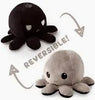 Reversible Octopus Plush: Black & Grey