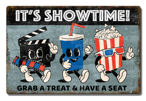 Showtime Vintage Sign - Sweets and Geeks