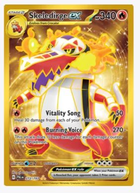 Skeledirge ex (Hyper Rare) SV02: Paldea Evolved # 272/193 - Sweets and Geeks