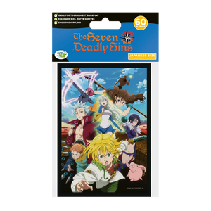 Seven Deadly Sins Standard 60 Count Sleeves - Sweets and Geeks