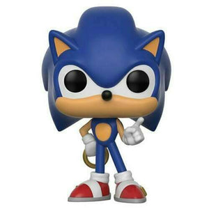 Funko Pop! Games: Sonic The Hedgehog - Sonic with Ring #283 - Sweets and Geeks