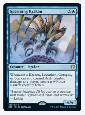 Spawning Kraken - Commander 2021 - #033/081 - Sweets and Geeks