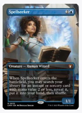 Spellseeker (Borderless) - Commander Masters - #0635 - Sweets and Geeks