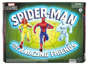 Hasbro Spider-Man & His Amazing Friends Marvel Legends Firestar & Ms. Lion, Spider-Man & Iceman Action Figure 3-Pack - Sweets and Geeks