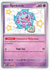 Spiritomb (Shiny Rare) - SV: Paldean Fates # 158/091