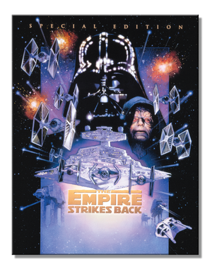 Star Wars Empire Strikes Back Metal Sign - Sweets and Geeks