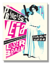 Star Wars - Princess Leia Metal Sign