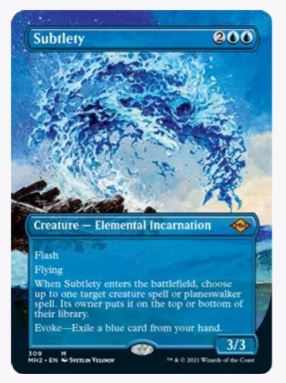 Subtlety (Borderless) - Modern Horizons 2 - #309 - Sweets and Geeks