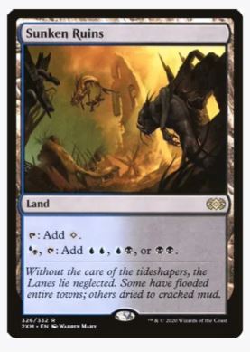 Sunken Ruins - Double Masters - #326/332 - Sweets and Geeks