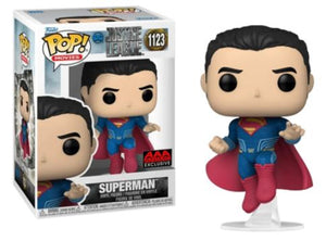 Funko POP! Heroes: DC's Justice League - Superman (Flying) (AAA Exclusive) #1123 - Sweets and Geeks