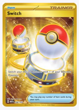 Switch (Hyper Rare) SV: Scarlet and Violet 151 #206/165 - Sweets and Geeks