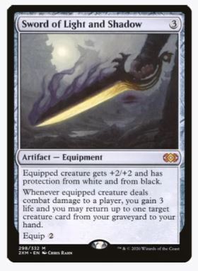 Sword of Light and Shadow - Double Masters - #298/332 - Sweets and Geeks