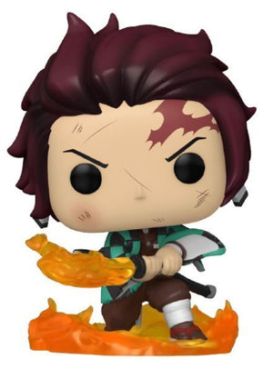 Funko Pop! Animation: Demon Slayer - Tanjiro Kamado (Hinokami Kagura Dance) #874 - Sweets and Geeks