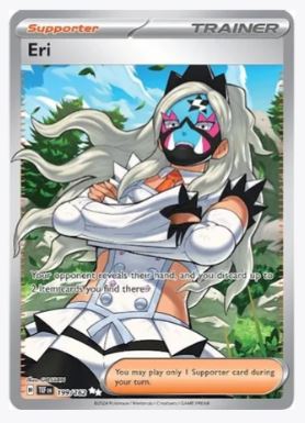 【Eri】 Eri (Full Art) SV05: Temporal Forces #199/162 – Sweets and Geeks