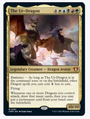 The Ur-Dragon - Commander Masters - #0361 - Sweets and Geeks