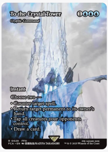 To the Crystal Tower - Cryptic Command (Showcase) - Final Fantasy: Thr ...