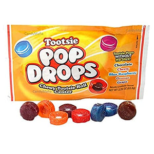 Tootsie Pop Drops Pouches 2.25oz - Sweets and Geeks