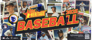 2023 Topps Heritage Baseball Hobby Box - Sweets and Geeks