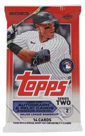 2023 Topps Series 2 Baseball Hobby Pack - Sweets and Geeks