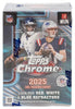 2025 Topps Chrome Football Blaster Box