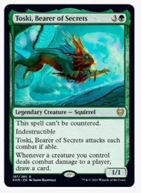 Toski, Bearer of Secrets - Kaldheim - #197/285 - Sweets and Geeks
