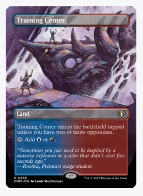 Training Center (Borderless) - Commander Masters - #0665 - Sweets and Geeks