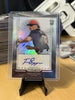 Travis Bazzana 2026 Panini Prizm Throwback Signatures Silver autograph rookie #TBS-TB, front