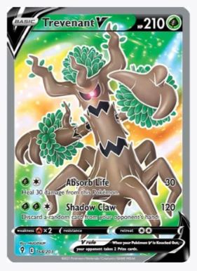 Trevenant V (Full Art) SWSH07: Evolving Skies # 168/203 - Sweets and Geeks