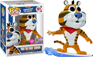(Damaged Box) Funko Pop AD Icons: Kellogs Frosted Flakes - Tony the Tiger Surfing #191 - Sweets and Geeks