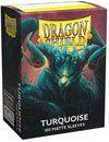 Dragon Shield Matte Sleeves 100ct - Turquoise - Sweets and Geeks