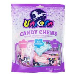Unicorn Candy Taffy Chews 8.75oz Bag - Sweets and Geeks
