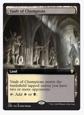 Vault of Champions (Extended Art) - Commander Legends - #715 - Sweets and Geeks