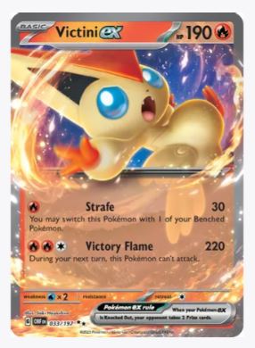 Victini ex SV03: Obsidian Flames # 033/197 - Sweets and Geeks