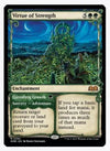 Virtue of Strength (Showcase) - Wilds of Eldraine - #0284
