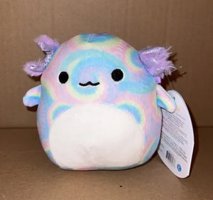 Squishmallow - Vivie the Tie Dye Axolotl 5" - Sweets and Geeks