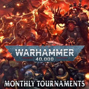 Warhammer Monthly Tournament (October 7th, 2023) - Sweets and Geeks