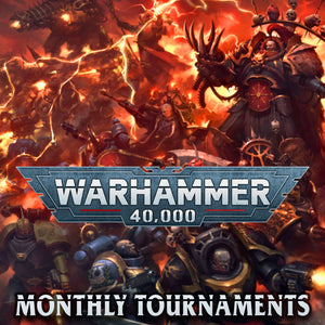 Warhammer Monthly Tournament (August 12th, 2023) - Sweets and Geeks