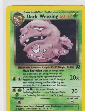 Dark Weezing (14) Team Rocket # 14/82 - Sweets and Geeks