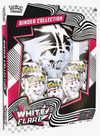 White Flare Binder Collection